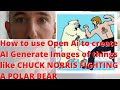 Using OpenAI to Generate images based on text prompt in python. Setup in under 15 lines of code.