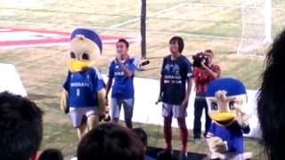 2013.9.21 横浜Fマリノス vs 清水エスパルス ヒーローインタビュー 中村俊輔