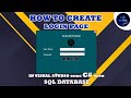 How to Create Login Page in Visual Studio using C# with SQL Database