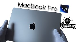 Unboxing The New MacBook Pro M4 Pro 14\