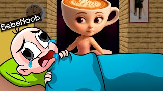 BALLERINA CAPUCHINA... ME ESPIA MIENTRAS DUERMO 😱  BEBE NOOB vs BALLERINA CAPUCHINA en MINECRAFT