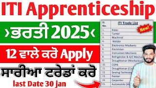 ITI Apprenticeship Out 2025 | 12th Base Apprenticeship Apply 2025 | HAL Appreciate | Apprenticeship