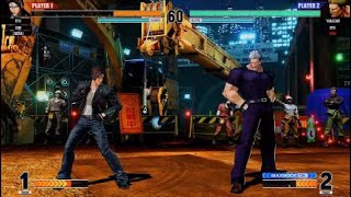 KOF15　草薙京vs山崎　山崎の速すぎる動き…キャンセルマスター山崎