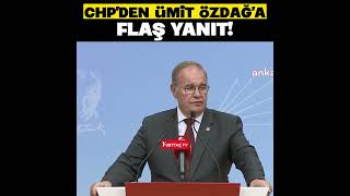 CHP'den Ümit Özdağ'ın iddialarına yanıt! #shrots