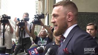 Conor McGregor Releases Statement After UFC 223 Bus Attack Sentencing - MMA Fighting
