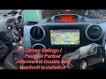 Installing a double DIN headunit in a Citroen Berlingo