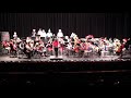 jchs wind ensemble christmas concert 2019