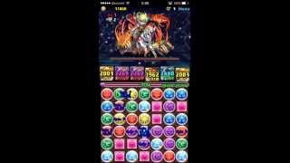 【パズドラ】降臨チャレンジ！【ノーコン】エーギル降臨！【7×6マス】ラー＝ドラゴンPT