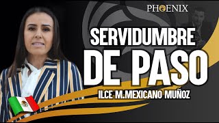 💬Servidumbres de paso. Parte 1/3. Platica técnica: Arq. Ilce Mexicano Muñoz.