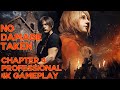 Resident Evil 4 Remake NO DAMAGE TAKEN Chapter 4 Professional 4K Gameplay