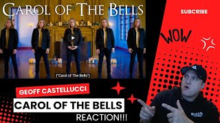 😵Geoff Castellucci - Carol of the Bells Reaction!! 🔥