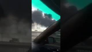 🇷🇺🇺🇦 Zaporozhye is covered in smoke after Russian cruise missile attack#shorts #zaporozhye #ukraine