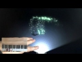 leap motion hand tracking device controlling a synthesizer