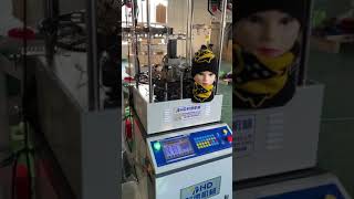 HD brand model HD365 hat and caps and scarf knitting machine .how to make a circular tubular  hat 👍