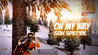 ON MY WAY - VELOCITY BEAT SYNC MONTAGE | 50K SPECIAL PUBG MONTAGE | MADE ON ANDROID