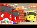 Buster's Trip To The Supermarket |  30 Minutes Of Kids Cartoons | Go Buster