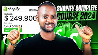 Free Shopify Dropshipping Course Complete Tutorial 2024 | For Beginners