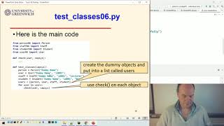 OO Python 06-5: Testing - Uni app - combined tests