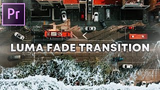 LUMA FADE Transition Preset pack in Adobe Premiere Pro  انتقالة luma fade