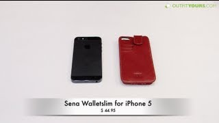 Sena Walletslim Leather Wallet Case for iPhone 5 - Review