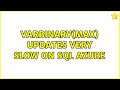 VarBinary(max) updates very slow on SQL Azure