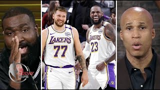 NBA Today | Richard \u0026 Perk discuss LeBron \u0026 Luka will lead Lakers to NBA Finals this season