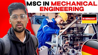 MSc in MECHANICAL ENGINEERING UNIVERSITY LIST IN GERMANY 🇩🇪