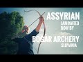 Assyrian laminated Bow by Bogar Archery - Review