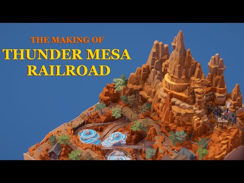 The Making of Thunder Mesa Railroad (Parkitect)