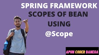 Spring Framework tutorial | Scopes of Bean @Scope Annotation | Singleton and Prototype | LEC 16