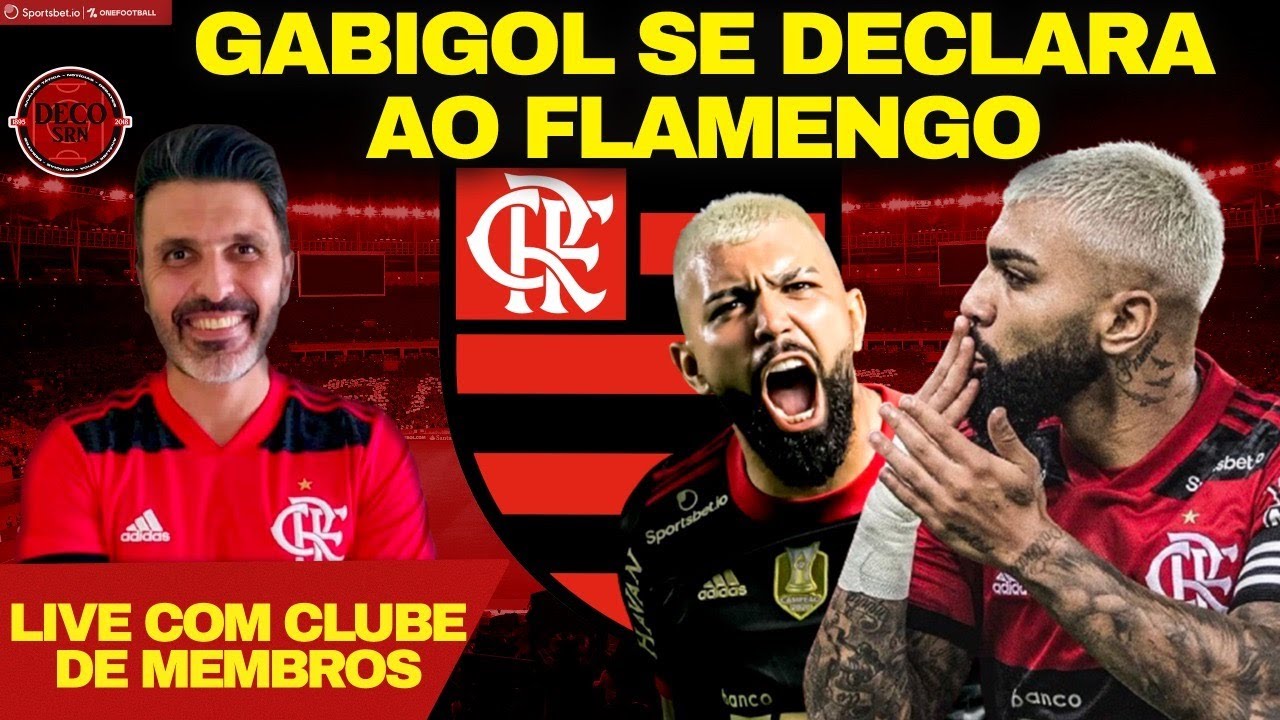 GABIGOL SE DECLARA AO FLAMENGO | RESENHA DO CLUBE DE MEMBROS | E+ ...