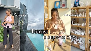 Being a tourist in my city #1  |  Stay-cation  |  pottery painting + delivery from Lagos