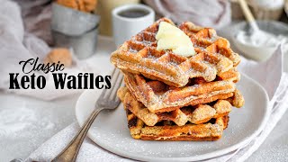 Learn How to Make Keto Waffles | Classic Low Carb Recipe