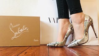 Valentino Bucket Bag and Christian Louboutin So Kate Unboxing \u0026 Try On