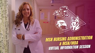 Virtual Information Session: MSN Nursing Administration & MSN-MBA