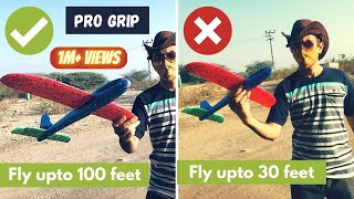 Unboxing, Review and demo of thermocol foam hand throw flying glider planes toys for kids gift