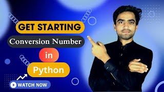 #4 Python Tutorial for Beginners | Conversion Number in Python | Code with Arslan