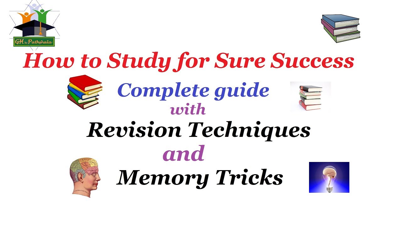 How To Study For Exams, Best Revision Tips, Techniques With Memory ...