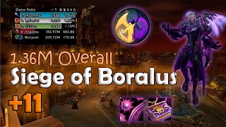 Shadow Priest POV - Mythic Siege of Boralus +11  -  TWW