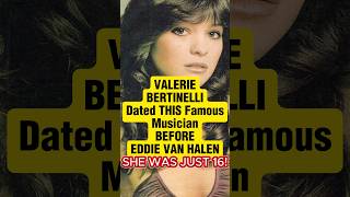 Eddie Van Halen's Wife Dated an Older Musician Before Eddie #valeriebertinelli #vanhalen #interview