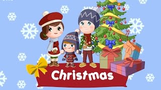 Christmas words for kids (flashcards video)