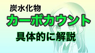 血糖値を自在に　カーボカウント解説（タイムスタンプあり）vol.69