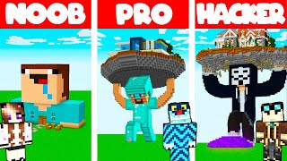 STATUA GIGANTE NOOB CONTRO HACKER SU MINECRAFT!!