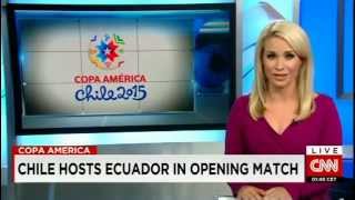 CNN International - Chile hosts Ecuador in Copa America 2015