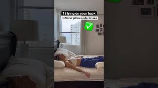 Scoliosis Sleeping Positions - BEST & WORST - you need to know this! (Full video on my page!)