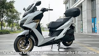 Four-Valve 250CC Engine | 182Kg Weight | New Kymco Xciting ST250 Commemorative Edition 2025