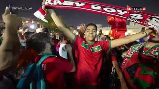 مساء ONTime - أجواء الفرحة في شوارع المغرب بعد الفوز على اسبانيا