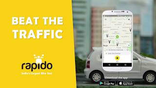 Rapido Bike Taxi App - Beat the Traffic