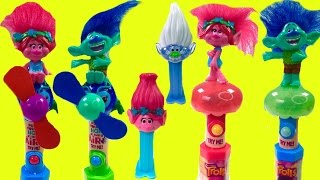 Trolls Movie Candy Fans Light and Talking Surprise