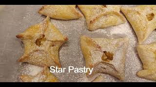 STAR ⭐ PASTRY. BASIC INGREDIENTS--DELICIOUS TREAT 🍎🍎🍎